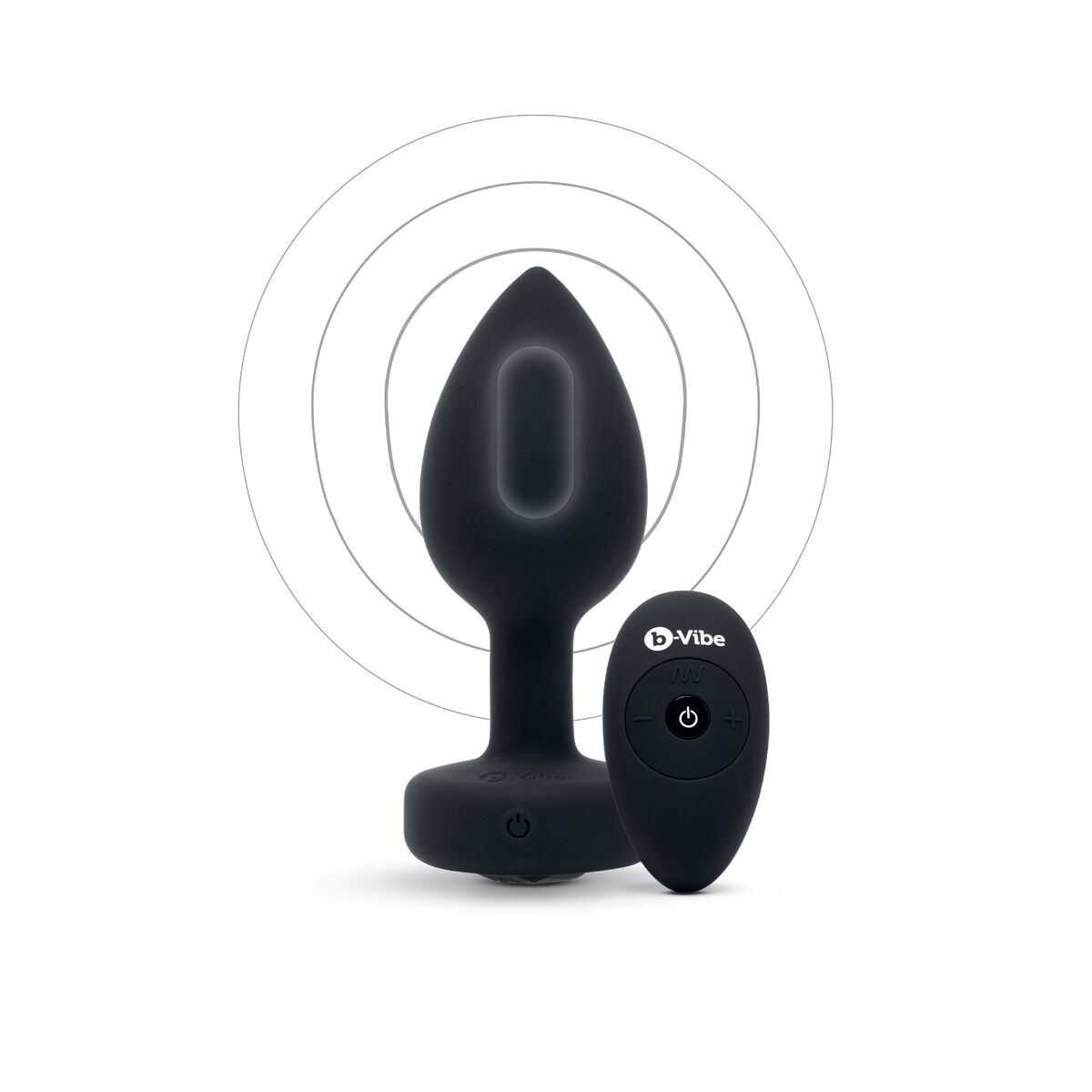 Vibrator anal B-Vibe Jewel Negru M/L